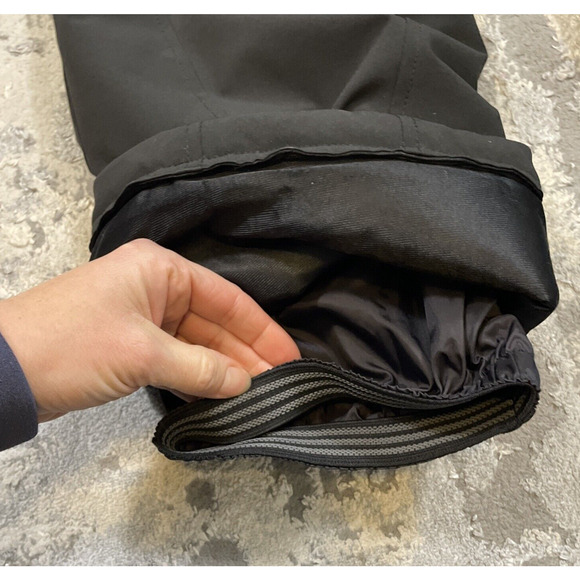 Nils Wesley Ladies Snow Pant Black Soft shell Front Pockets Sz 10 - Picture 9 of 12